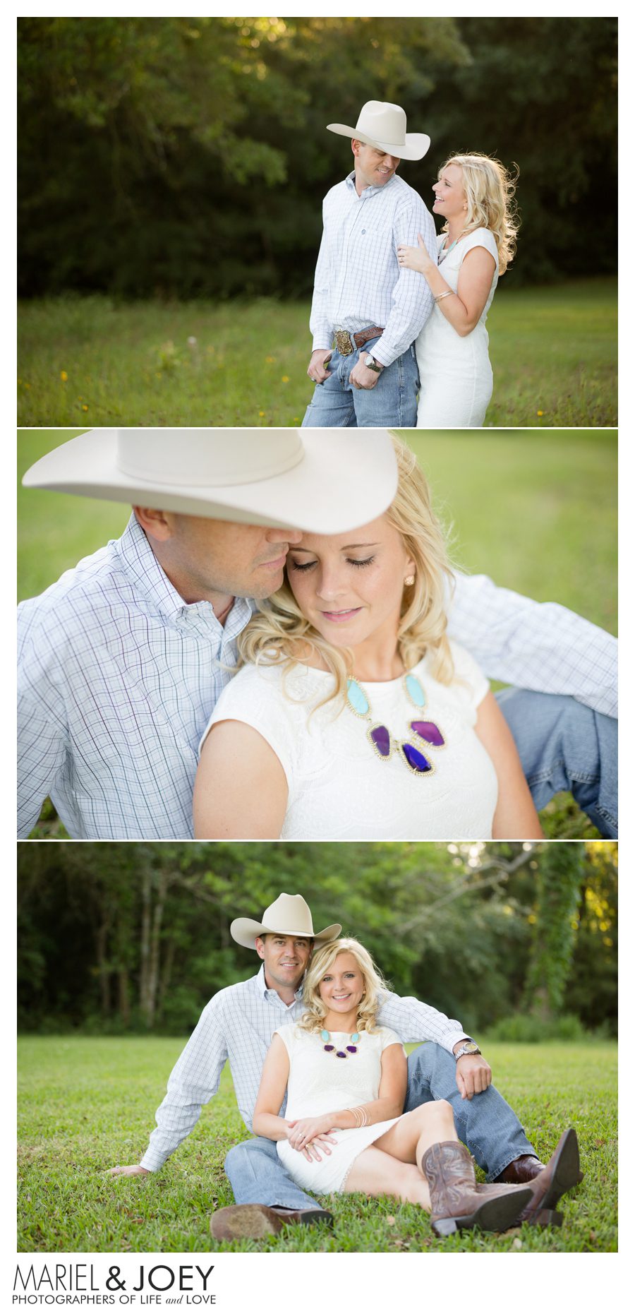 rustic engagement photos in houston texas hannah and brad 2