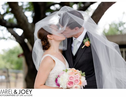 Husband and Wife Wedding Photographers | Fort Worth Wedding at Holy Family Catholic Church